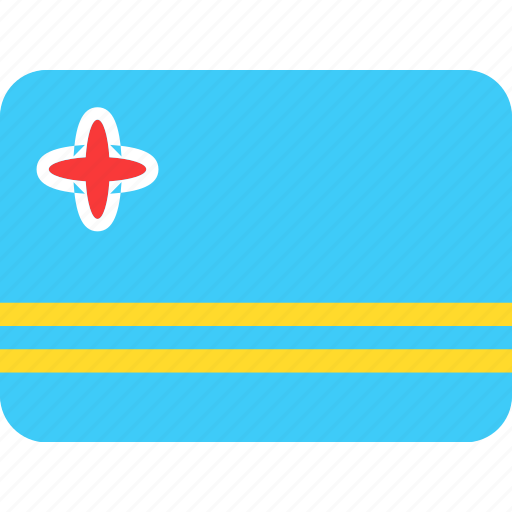 Aruba, flag icon - Download on Iconfinder on Iconfinder