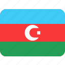 azerbaijan, flag, flags