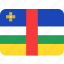 central, african, republic, flag 