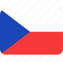 czech, republic, flag