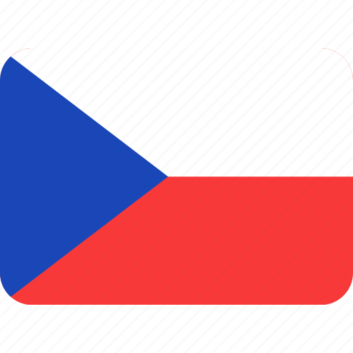 Czech, republic, flag icon - Download on Iconfinder