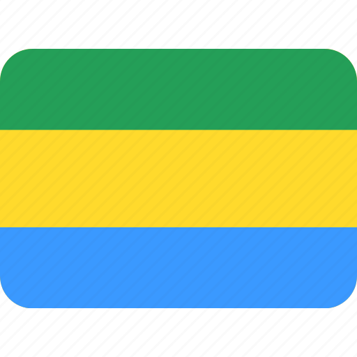 Gabon, flag icon - Download on Iconfinder on Iconfinder