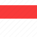 indonesia, flag