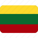 lithuania, flag, flags