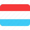 luxembourg, flag
