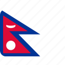 nepal, flag, flags