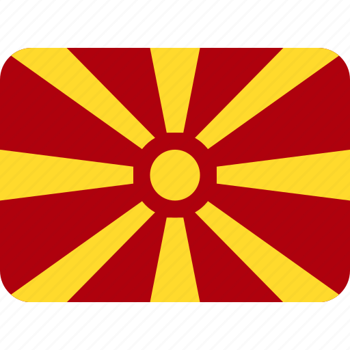 North, macedonia, flag icon - Download on Iconfinder