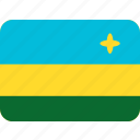 rwanda, flag