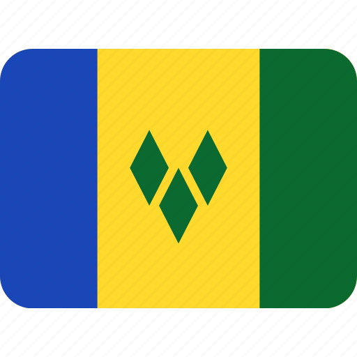 Saint, vicent, and, the, grenadines, flag icon - Download on Iconfinder