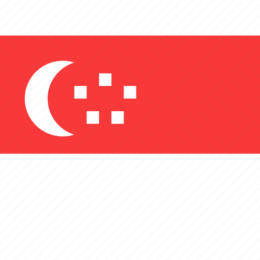 Singapore, flag icon - Download on Iconfinder on Iconfinder