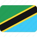 tanzania, flag, flags