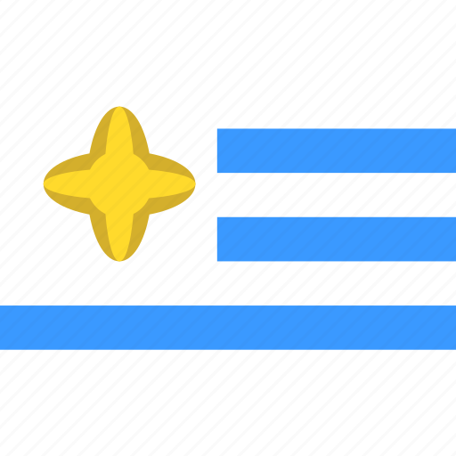 Uruguay, flag icon - Download on Iconfinder on Iconfinder