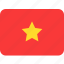 vietnam, flag 