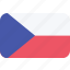 cz, czechia, flag, country 