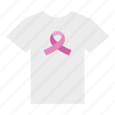 against, breast, cancer, clothes, fight, shirt, t-shirt