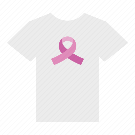 Against, breast, cancer, clothes, fight, shirt, t-shirt icon - Download on Iconfinder