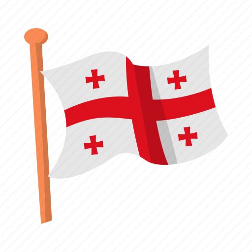 Country, flag, georgian, national, state icon - Download on Iconfinder