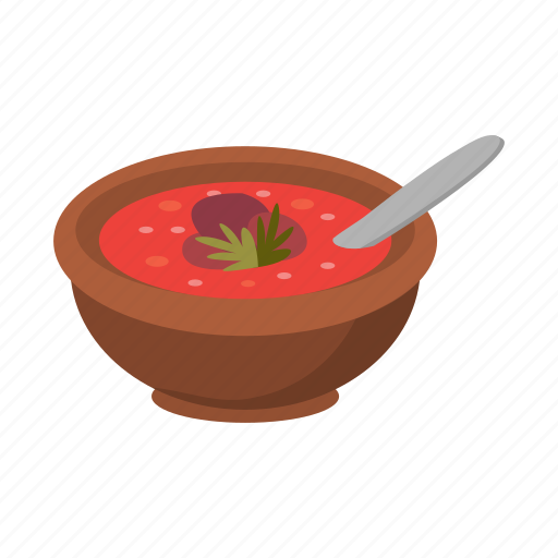 Bowl, dish, food, national, soup, spoon icon - Download on Iconfinder