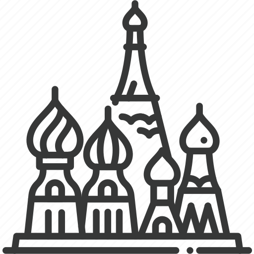 Church, destination, mosque, red square, russia, temple, travel icon - Download on Iconfinder