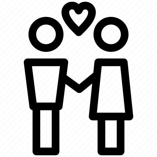 Couple, romance, heart, love, valentines icon - Download on Iconfinder