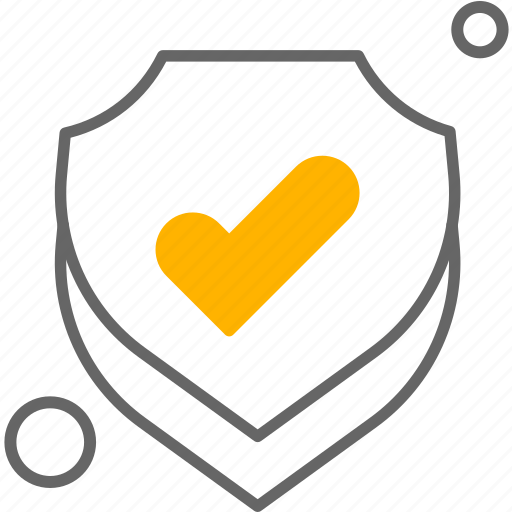 Shield, tick, protect, protection icon - Download on Iconfinder