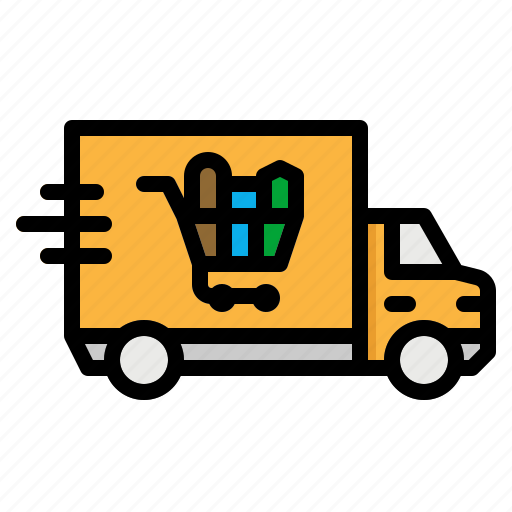 Delivery, food, shipping, truck, van icon - Download on Iconfinder