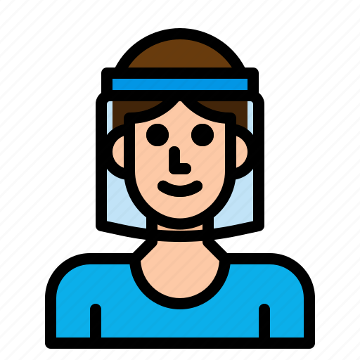 Coronavirus, face, mask, safety, shield icon - Download on Iconfinder