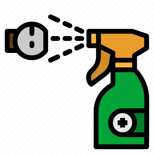 Alcohol, clean, cleaning, foggy, spray icon - Download on Iconfinder