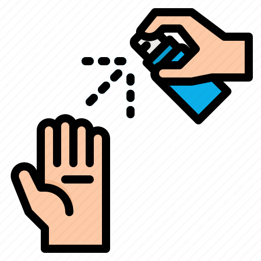 Gestures, hands, medical, medication, spray icon - Download on Iconfinder