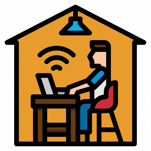 Computer, home, internet, office, work icon - Download on Iconfinder