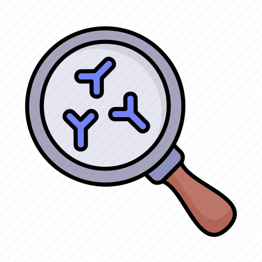 Search, antibodies, antibody, magnifying, glass icon - Download on Iconfinder