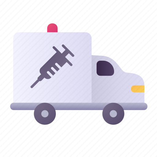 Delivery, truck, vaccine, transportation icon - Download on Iconfinder