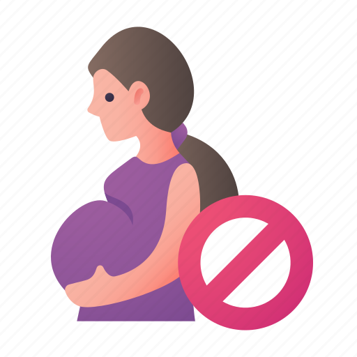 Pregnant, maternity, forbidden, prohibition icon - Download on Iconfinder