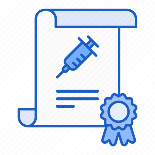Certificate, vaccine, certification, contract icon - Download on Iconfinder