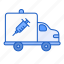 delivery, truck, vaccine, transportation 