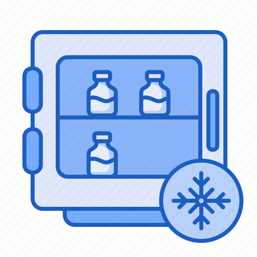 Vaccine, refrigerator, refrigerated, cold icon - Download on Iconfinder