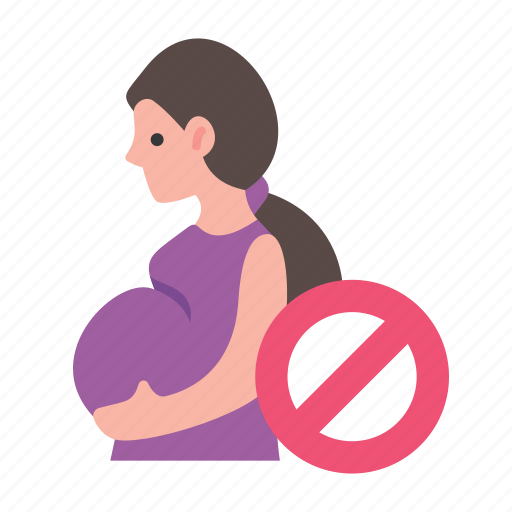 Pregnant, maternity, forbidden, prohibition icon - Download on Iconfinder
