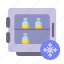 vaccine, refrigerator, refrigerated, cold 