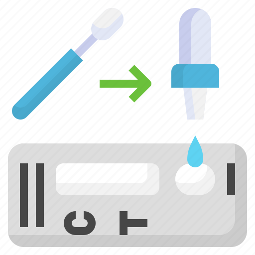 Nose, procedure, check, box, covid, vaccine, test icon - Download on Iconfinder