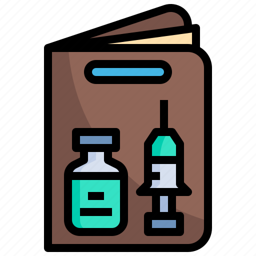 Vaccine, passport, syringe, healthcare, and, medical icon - Download on Iconfinder