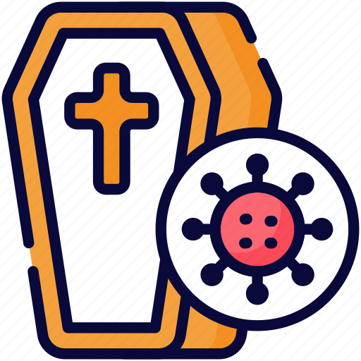 Coffin, coronavirus, death, infection, covid-19, corona, corona virus icon - Download on Iconfinder