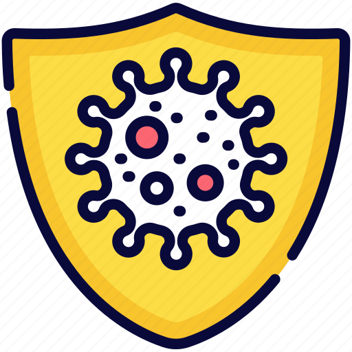 Safety, covid, vaccine, coronavirus, protection, shield, security icon - Download on Iconfinder