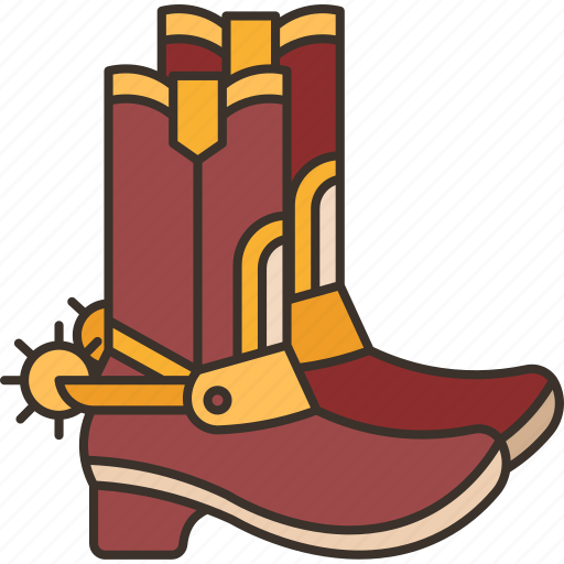 Cowboy, boots, shoes, rodeo, western icon - Download on Iconfinder