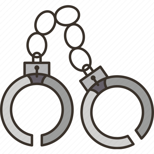 Handcuff, arrest, convict, crime, police icon - Download on Iconfinder