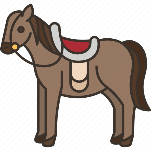 Horse, stallion, ride, animal, transportation icon - Download on Iconfinder