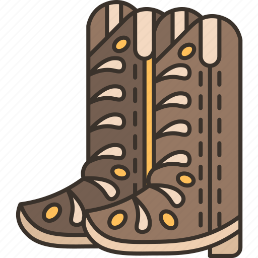 Roper, boots, cowboy, rodeo, western icon - Download on Iconfinder