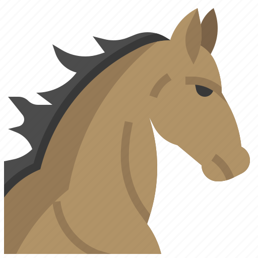 Horse, animal, mammal, animals, kingdom icon - Download on Iconfinder