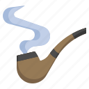pipe, tobacco, smoke, smoking, healthcare, and, medical