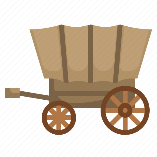 Wagon, antique, western, transportation, transport icon - Download on Iconfinder