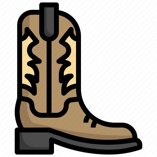 Cowboy, boots, cultures, western, footwear icon - Download on Iconfinder